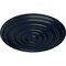 Ekena Millwork Carton Ceiling Medallion (For Canopies up to 2 5/8"), Hand-Painted Midnight Dream, 12 5/8"OD x 1"P CM13CAMDF - alternate 3